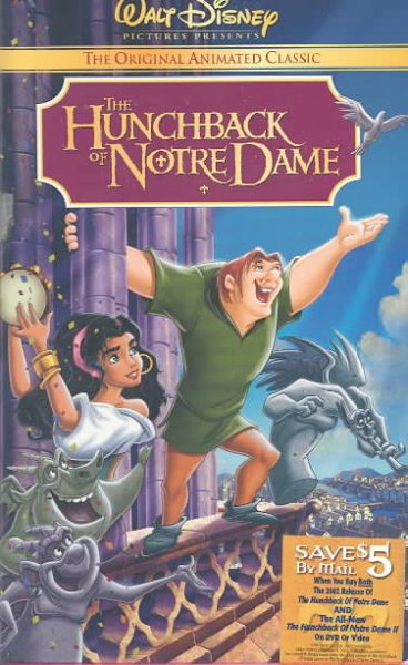 The hunchback of Notre Dame [videorecording] / Walt Disney Productions ; produced by Don Hahn ; directed by Gary Trousdale and Kirk Wise ; animation screenplay by Tab Murphy, Irene Mecchi, Bob Tzudiker & Noni White and Jonathan Roberts.